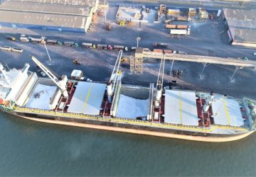 Setor portuário movimenta 375,7 milhões de toneladas no primeiro quadrimestre