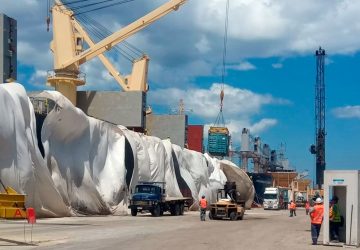 Porto Ponta do Félix realiza a segunda reexportação de fertilizantes