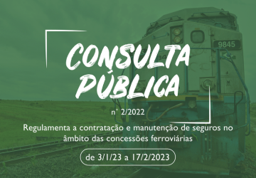 ANTT vai realizar Consulta Pública sobre seguros nas concessões ferroviárias