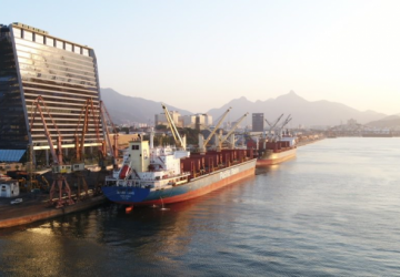 Movimentação de cargas da PortosRio atinge 61,5 milhões de toneladas em 2022