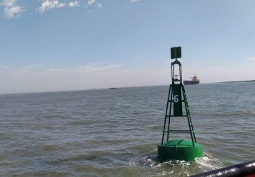 Portos RS restabelece sinalização náutica no acesso ao Porto de Rio Grande
