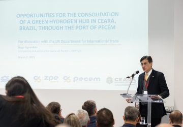 Presidente do Complexo do Pecém participa de missão técnica sobre hidrogênio no Reino Unido