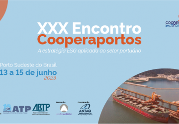 XXX CooperaPortos vai tratar da estratégia ESG no setor portuário