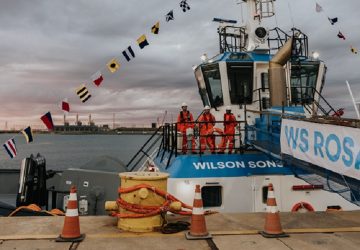 Wilson Sons inicia operação do novo rebocador com tecnologia mais sustentável no Porto do Açu