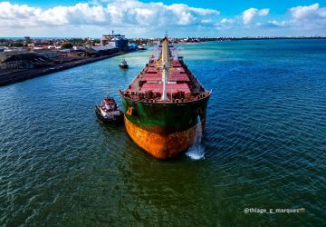 Porto de Cabedelo movimenta quase 60 mil t de petcoke e projeta novo mês de sucesso