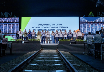 Com avanço de obras da Ferrovia de Integração Oeste-Leste, Brasil promove mais conexão e desenvolvimento sobre trilhos