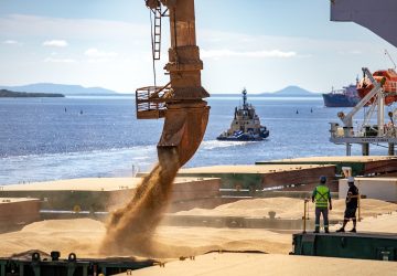 Com 12,9 milhões de toneladas em sete meses, Corredor de Exportação tem novo recorde