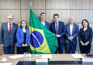Representantes de multinacional francesa do setor portuário visitam o MPor para apresentar novos investimentos
