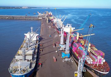 Tecon Vila do Conde é opção para driblar impacto da seca no transporte de contêineres no rio Amazonas