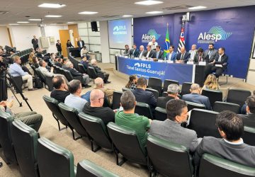 APS tem apoio da Alesp para obra do túnel Santos-Guarujá