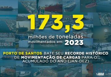 Recuperação do contêiner e safra recorde elevam movimentação no Porto de Santos