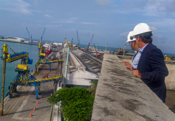 Portos do Ceará recebem visita da ANTAQ