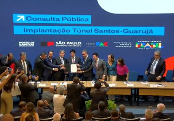 Evento no Mpor abre consulta pública para obra do túnel Santos-Guarujá