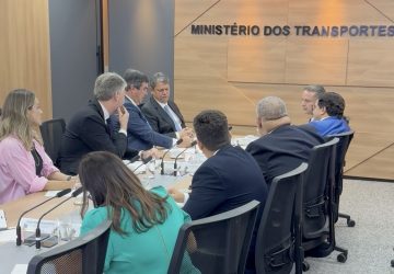 Integração: Em Brasília, governadores de MS e SP discutem projeto da Malha Oeste