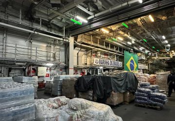 Rio Grande do Sul recebeu cerca de 460 toneladas no porto do Estado