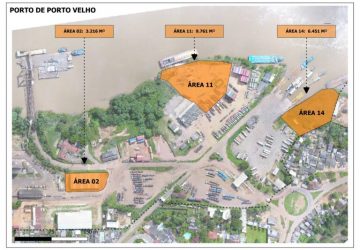 Porto de Porto Velho oferece três áreas para uso temporário e impulsiona negócios
