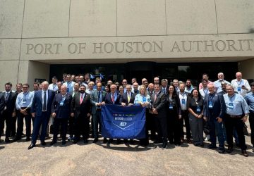 Referência no setor, porto de Houston recebe missão executiva e técnica liderada pela ABTP