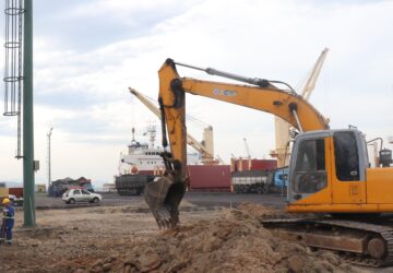 Porto de Imbituba inicia segunda fase das obras de recuperação e reforço do Cais 3