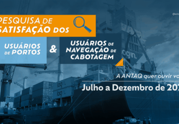 Pesquisa de Satisfação de Usuários dos Portos e da Navegação de Cabotagem se estende até dezembro