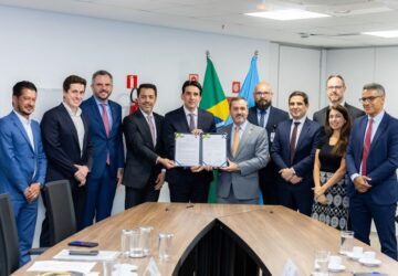 Ministério de Portos e Aeroportos assina acordo para novo complexo da Polícia Federal no Porto de Santos