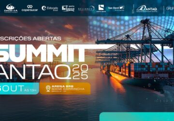 Futuro da infraestrutura portuária e da navegação será tema do Summit ANTAQ 2025