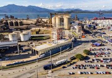 Moegão da Portos do Paraná atinge 80% de execução e avança para a fase de conclusão