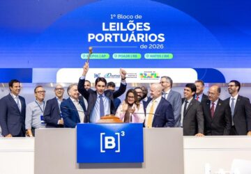 Leilões de três terminais portuários garantem mais de R$ 226 milhões em investimentos privados