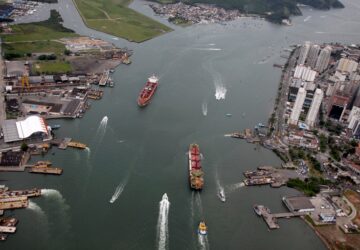 Aberta consulta pública sobre concessão do canal de acesso ao Porto de Santos