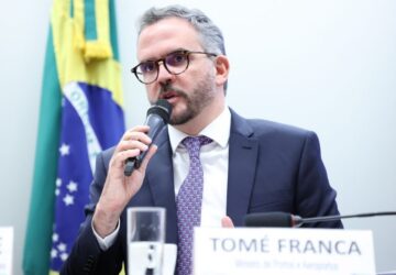 Ministro dos Portos diz que obra do túnel Santos-Guarujá deve começar em janeiro de 2027