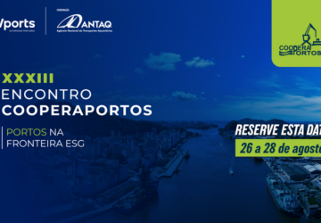 XXXIII Encontro Cooperaportos será realizado de 26 a 28 de agosto com foco em ESG