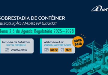 Sobrestadia de contêiner: webinário tem nova data