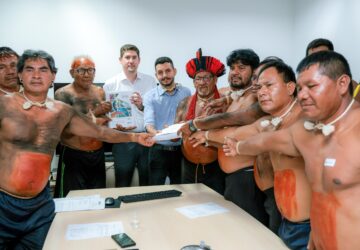 Infra S.A. e lideranças da TI Marechal Rondon protocolam PBA-CI na Funai e avançam em etapa da FICO
