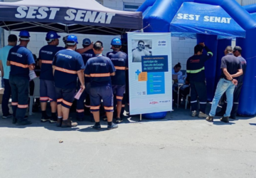Saúde nos Portos: iniciativa atende mais de 2.300 trabalhadores do setor no mês de agosto